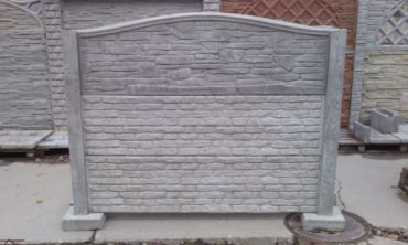 Panelové betonové ploty
